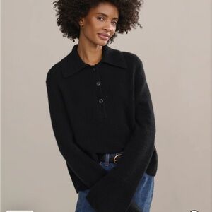 JENNY KAYNE CASHMERE STEVIE POLO